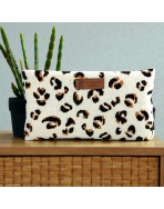 Trousse nomade M, "Savane" écru