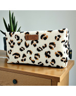 Trousse nomade M, "Savane" écru