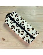 Trousse nomade M, "Savane" écru