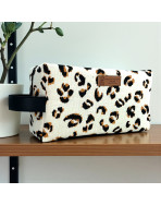 Trousse nomade M, "Savane" écru