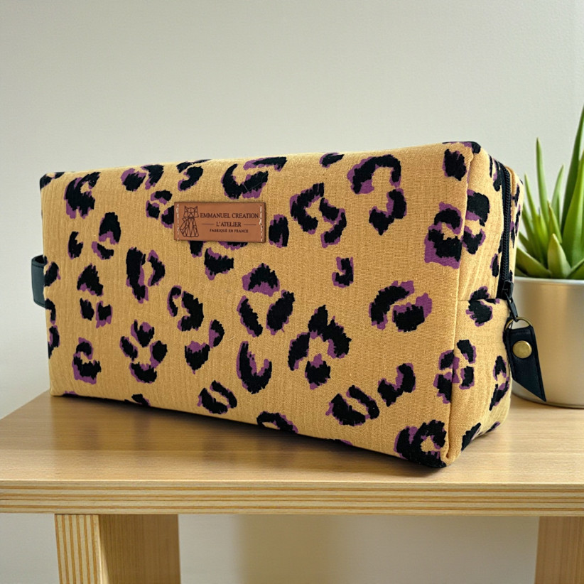 Trousse nomade M, "Savane" camel