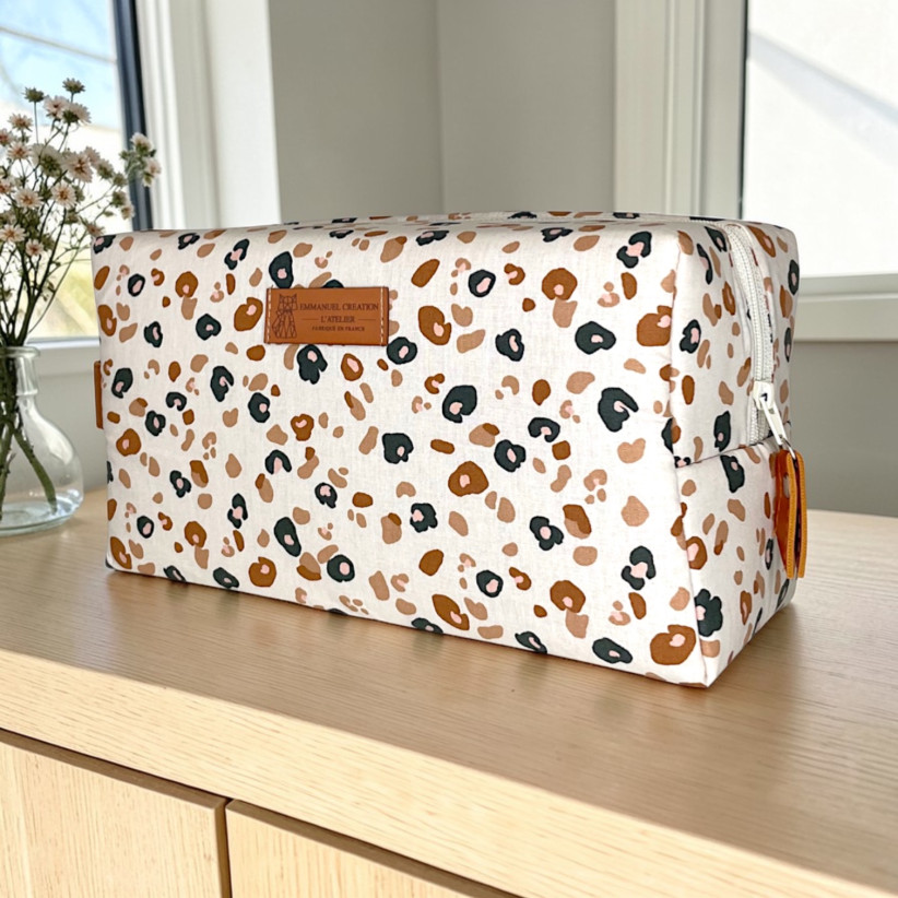 Trousse nomade M, "Fauve"