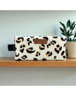 Trousse nomade S, "Savane" écru
