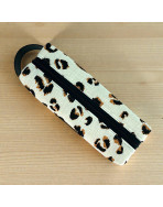 Trousse nomade S, "Savane" écru