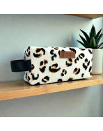 Trousse nomade S, "Savane" écru