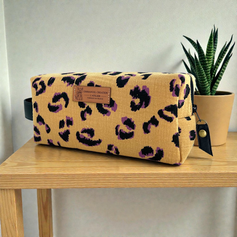 Trousse nomade S, "Savane" camel