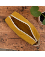 Trousse nomade S, "Brooklyn" moutarde
