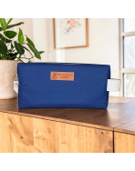 Trousse nomade S, "Brooklyn" marine