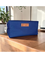 Trousse nomade S, "Brooklyn" marine
