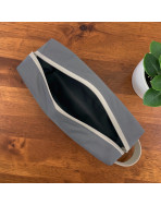 Trousse nomade S, "Brooklyn" gris
