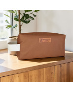 Trousse nomade S, "Brooklyn" camel