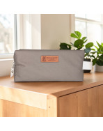 Trousse nomade S, "Brooklyn" beige