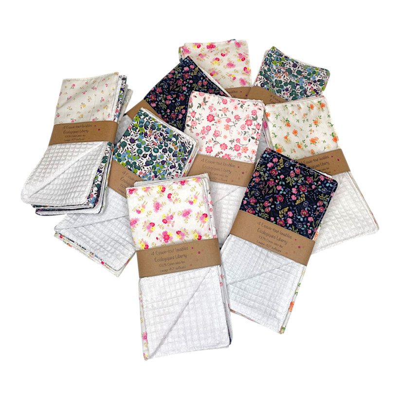 Essuie tout écologique, "Liberty", lot de 4