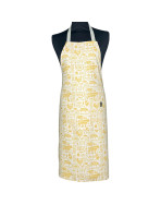 Tablier de cuisine, "Grill house" jaune
