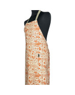 Tablier de cuisine, "Grill house" orange