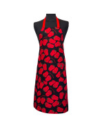 Tablier de cuisine, "Poivron" noir