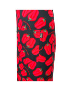 Tablier de cuisine, "Poivron" noir