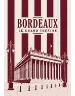 Tote bag, "Bordeaux le grand théâtre"