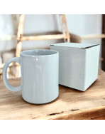 Mug, "La vie est belle" (citron)
