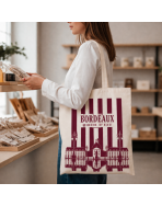 Tote bag, "Bordeaux miroir d'eau"