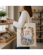 Tote bag, "Ciao Bella"