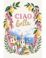 Tote bag, "Ciao Bella"