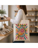 Tote bag, "La Dolce Vita (orange)"
