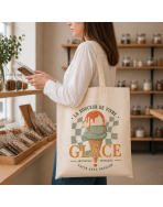 Tote bag, "La douceur de vivre - Glace artisanale française"
