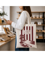 Tote bag, "La dune du pila (bordeaux)"