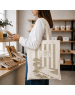 Tote bag, "La dune du pila (lin)"