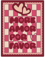 Tote bag, "More amor por favor"