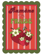Tote bag, "Ramène ta fraise"