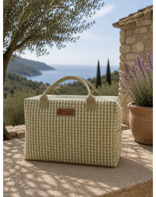 Sac isotherme Ice cube M, "Biarritz" Kaki