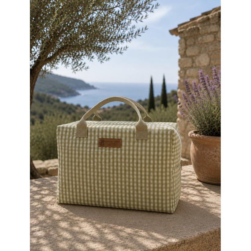 Sac isotherme Ice cube M, "Biarritz" Kaki