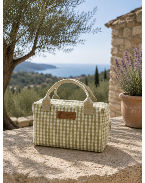 Sac isotherme Ice cube S, "Biarritz" Kaki