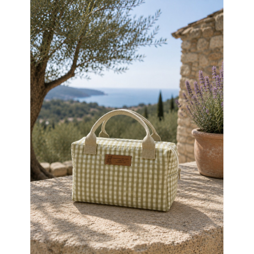 Sac isotherme Ice cube S, "Biarritz" Kaki