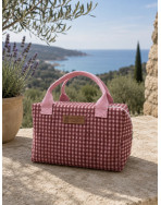 Sac isotherme Ice cube S, "Biarritz" bordeaux