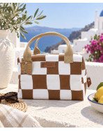 Sac isotherme Ice cube S, "Santorin", camel