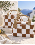 Sac isotherme Ice cube S, "Santorin", camel