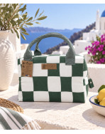 Sac isotherme Ice cube S, "Santorin", vert