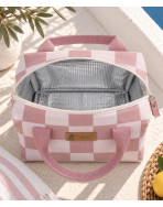 Sac isotherme Ice cube S, "Santorin", Rose