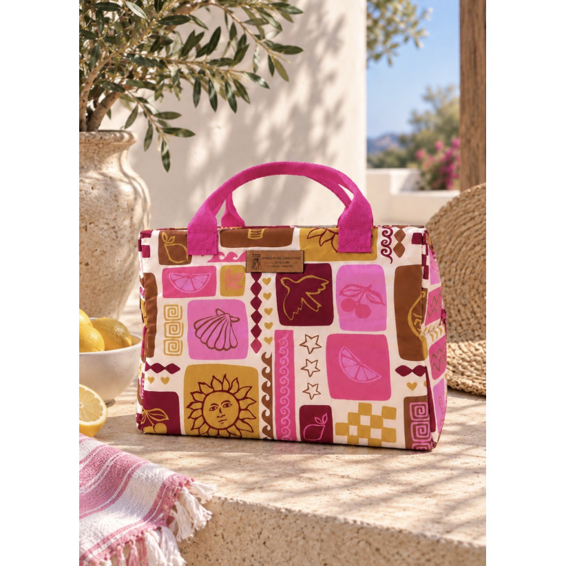 Sac isotherme Ice cube M, "Summer"
