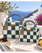 Sac isotherme Ice cube M, "Santorin", Vert