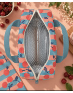 Sac isotherme Ice cube M, "Cherry Chérie"