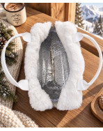 Sac isotherme Ice cube S, "Bubble" blanc