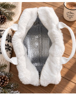 Sac isotherme ice cube M, "Bubble" blanc