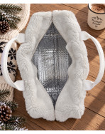 Sac isotherme Ice cube M, "Bubble" taupe