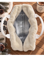 Sac isotherme Ice cube M, "Bubble" sable