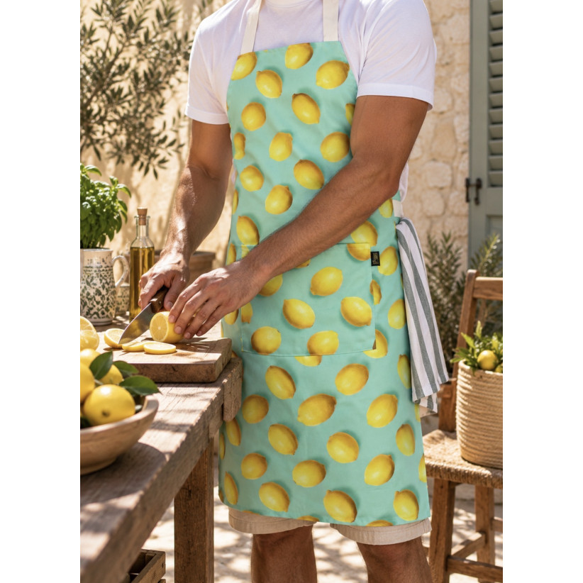 Tablier de cuisine, "Citron"