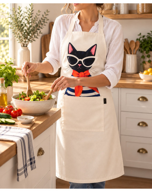Tablier de cuisine," Roseline"